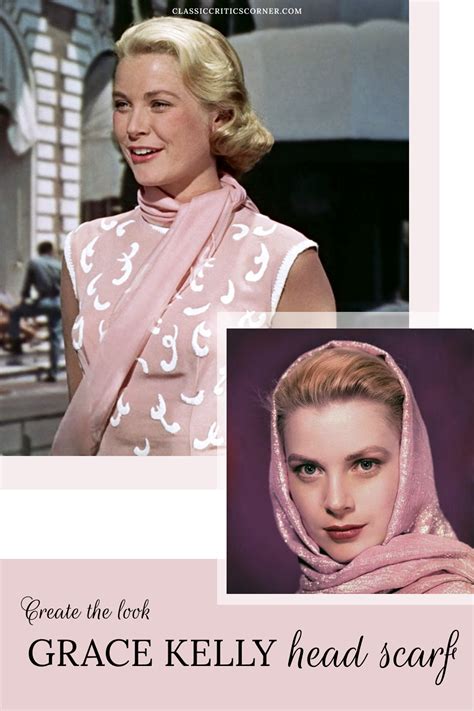 grace kelly head scarf outfit.